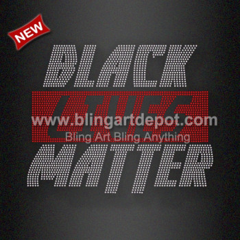 Bling Transfer Black Lives Matter Crystal Transfers for Black Women Shirts Bling Transfer Black Lives Matter Crystal Transfers for Black Women Shirts